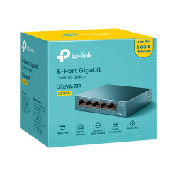 TP-LINK | Desktop Network Switch | LS105G | Unmanaged | Desktop | Power supply type External