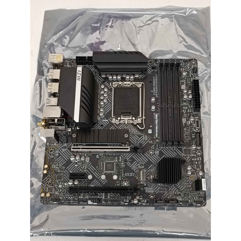 SALE OUT. MSI PRO B660M-A WIFI DDR4 | MSI | PRO B660M-A WIFI DDR4 | Processor family Intel | Processor socket LGA1700 | DDR4 DIM