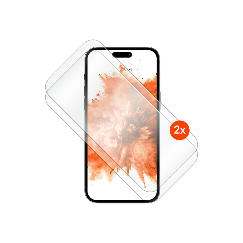 Fixed Screen protector | Apple | iPhone 17 Pro | Tempered glass | Transparent | 2.5D