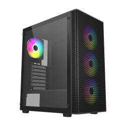 FSP Case | M220-BA | Black | Mid Tower | Power supply included No