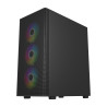 FSP Case | M220-BA | Black | Mid Tower | Power supply included No
