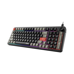 MSI FORGE GK110 US | Gaming keyboard | Wired | US | Black | USB 2.0 | Membrane