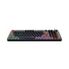 MSI FORGE GK110 US | Gaming keyboard | Wired | US | Black | USB 2.0 | Membrane