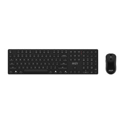 MSI FORGE K210 WIRELESS COMBO | Keyboard and Mouse Set | Wireless | Mouse included | US | Black | Scissor