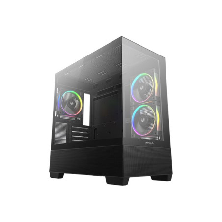 Deepcool CG380 3F MIDI TOWER CASE, Black