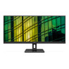 AOC | Monitor | U34E2M | 34 " | VA | WQHD | 21:9 | 100 Hz | 4 ms | 3440 x 1440 | 300 cd/m | HDMI ports quantity 2 | Black