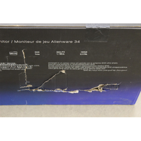 SALE OUT. Dell LCD Alienware AW3425DWM 34" VA WQHD/3440x1440/HDMI,DP,USB/Black | Dell Alienware AW3425DWM | 34 " | VA | WQHD | 2