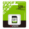Kingston Canvas Select Plus | 128 GB | SD | Flash memory class Class 10, UHS-I, U1/U3, Video Class 10/30