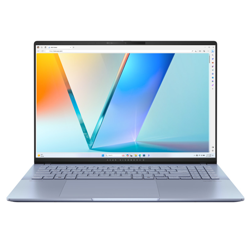 Asus Vivobook S 16 S5606CA-RI069W | Mist Blue | 16 " | OLED | 3K | 2880 x 1800 pixels | Intel Core Ultra 7 | 255H | 16 GB | LPDD