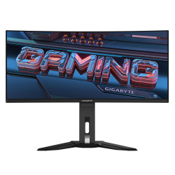 Gigabyte | MO34WQC2 EK1 | 34 " | OLED | WQHD | 240 Hz | 0.03 ms | 3440 x 1440 pixels | 250 cd/m | HDMI ports quantity 2
