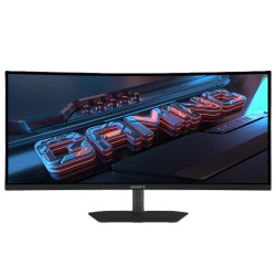 Gigabyte | G34WQC2 EK | 34 " | VA | WQHD | 200 Hz | 1 ms | 3440 x 1440 pixels | 450 cd/m | HDMI ports quantity 2