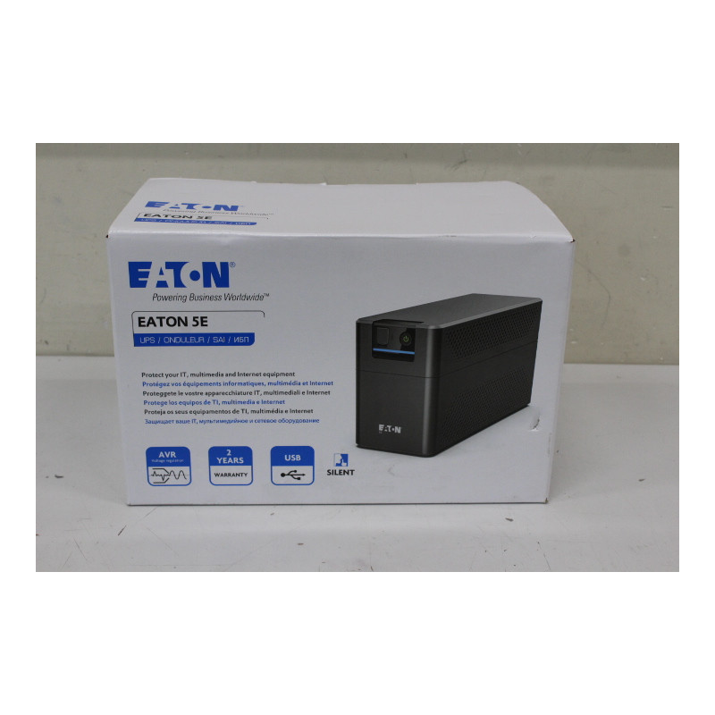 SALE OUT. Eaton UPS 5E Gen2 900UD DIN | Eaton UPS | 5E Gen2 900UD DIN | 900 VA | 480 W | DEMO