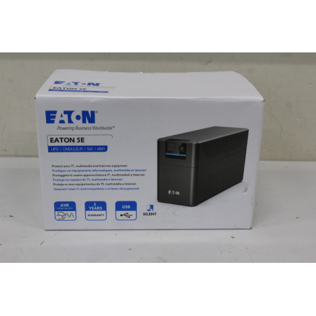 SALE OUT. Eaton UPS 5E Gen2 900UD DIN | Eaton UPS | 5E Gen2 900UD DIN | 900 VA | 480 W | DEMO