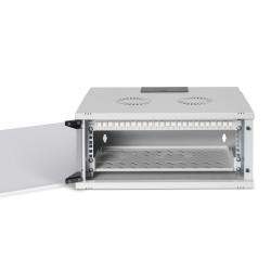 Digitus SOHO Pro network set, 483 mm (19"), 4U, 540 x 400 mm | DN-49200-SET | Light Grey