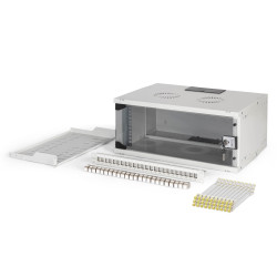 Digitus SOHO Pro network set, 483 mm (19"), 4U, 540 x 400 mm | DN-49200-SET | Light Grey