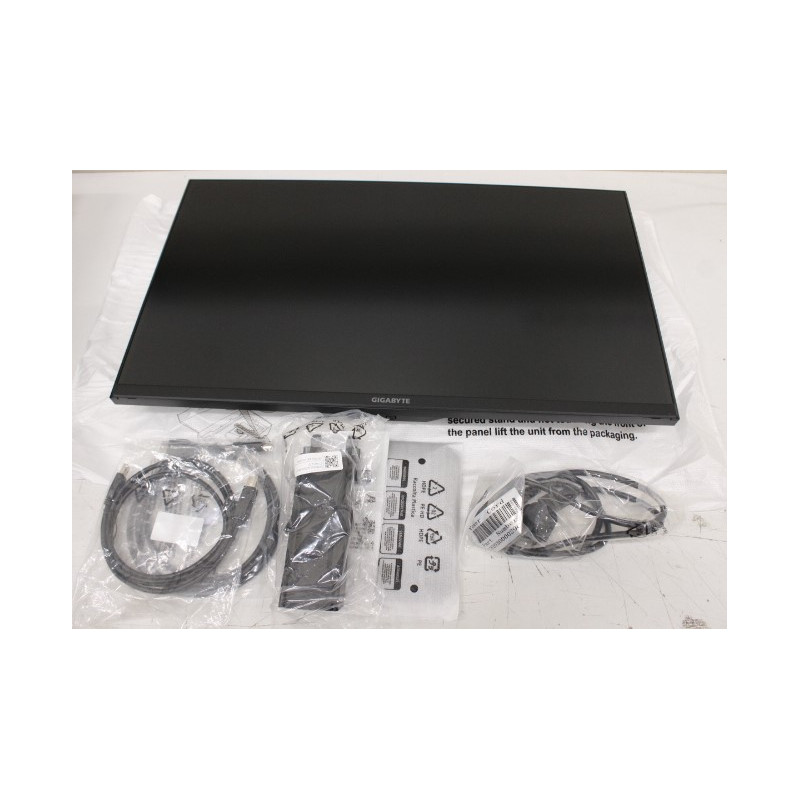 SALE OUT. GIGABYTE MONITOR 27" GS27FA EU1 | Gigabyte Warranty 3 month(s) | REFURBISHED, WITHOUT ORIGINAL PACKAGING