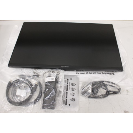 SALE OUT. GIGABYTE MONITOR 27" GS27FA EU1 | Gigabyte Warranty 3 month(s) | REFURBISHED, WITHOUT ORIGINAL PACKAGING