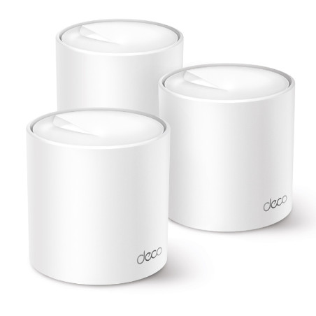 Whole Home Mesh Wi-Fi 6 System | Deco X50 (3-pack) | 802.11ax | 574+2402 Mbit/s | Ethernet LAN (RJ-45) ports 3 | Mesh Support Ye