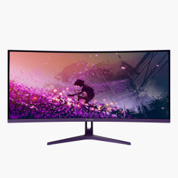 Arozzi | Nova | 34 " | VA | UWQHD | 21:9 | 165 Hz | 1 ms | 3440 x 1440 pixels | 350 cd/m | HDMI ports quantity 2 | Purple