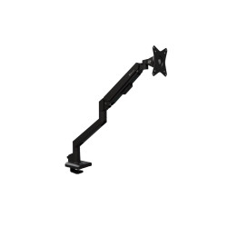 Arozzi Desk Mount | Neo Single - Gas Spring Monitor Arm AZ-ALZARE-NEO-BK | Tilt, Swivel, Rotation | Maximum weight (capacity) 9 