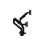 Arozzi Desk Mount | Neo Duo - Gas Spring Monitor Arm AZ-ALZARE-NEO-DUO-BK | Tilt, Swivel, Rotation | Maximum weight (capacity) 9