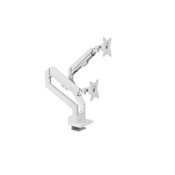Arozzi Desk Mount | Neo Duo - Gas Spring Monitor Arm AZ-ALZARE-NEO-DUO-WT | Tilt, Swivel, Rotation | Maximum weight (capacity) 9