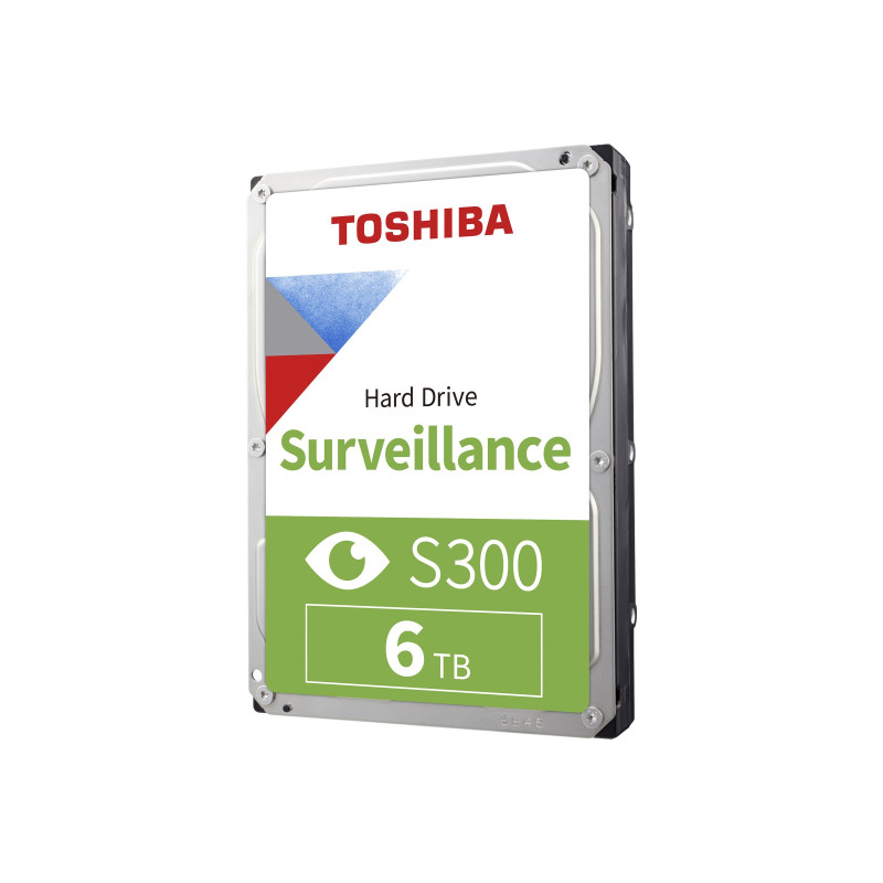 TOSHIBA S300 Video Surveillance HDD 6TB 3.5inch 5400rpm 256MB 24/7 SMR Warr 3m. BULK