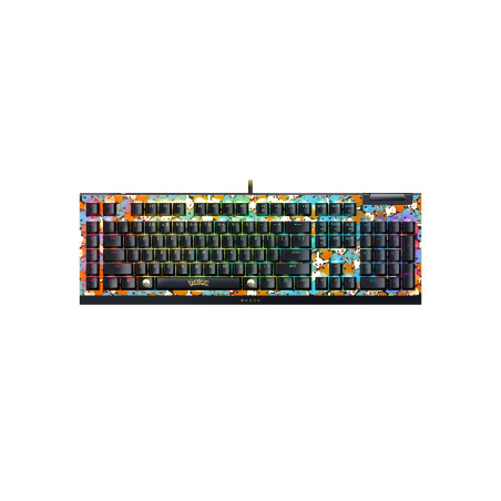 Razer BlackWidow V4 X | Mechanical Gaming Keyboard | Wired | US | Pokémon Edition | Razer Green Mechanical Switches (Clicky)