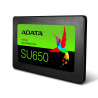 ADATA | Ultimate SU650 | 512 GB | SSD form factor 2.5" | Solid-state drive interface SATA 6Gb/s | Read speed 520 MB/s | Write sp