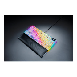 Razer Hot-swappable Mechanical Gaming Keyboard | BlackWidow V4 75% | Gaming Keyboard | Wired | US | Phantom White Edition | USB 