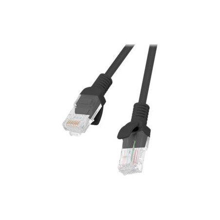 Lanberg | Patchcord CAT.5E UTP Fluke Passed | PCU5-10CC-0300-BK | 3 m | Black