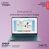 Lenovo Yoga Pro 7 14AKP10 | Tidal Teal | 14.5 " | OLED | 3K | 2944 x 1840 pixels | Glossy | AMD Ryzen AI 7 | 350 | 32 GB | Solde