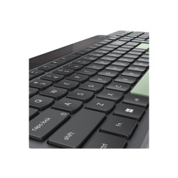 Lenovo Self-Charging Bluetooth Keyboard-US Euro | Keyboard | Bluetooth | US Euro | Black
