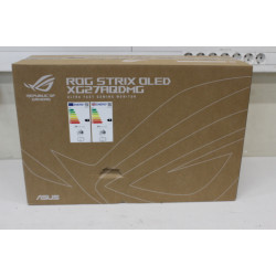 Asus ROG Strix OLED | XG27AQDMG | 27 " | WOLED | 16:9 | 240 Hz | 0.03 ms | 2560 x 1440 pixels | HDMI ports quantity 2 | Black | 