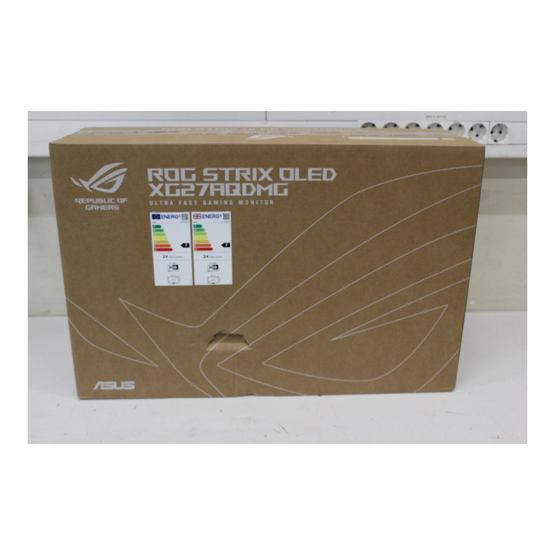 Asus ROG Strix OLED | XG27AQDMG | 27 " | WOLED | 16:9 | 240 Hz | 0.03 ms | 2560 x 1440 pixels | HDMI ports quantity 2 | Black | 