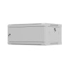 Lanberg Wall mounted installation cabinet 19" 4U 600X450 | WF01-6404-00S | Gray