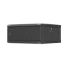 Lanberg Wall mounted installation cabinet 19" 4U 600X600 | WF01-6604-00B | Black