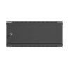 Lanberg Wall mounted installation cabinet 19" 4U 600X600 | WF01-6604-00B | Black