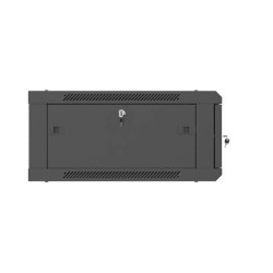 Lanberg Wall mounted installation cabinet 19" 4U 600X600 | WF01-6604-00B | Black