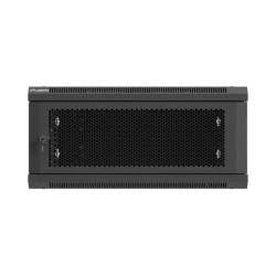 Lanberg Wall mounted installation cabinet 19" 4U 600X600 | WF01-6604-23B | Black