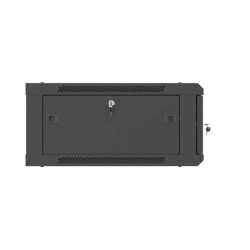 Lanberg Wall mounted installation cabinet 19" 4U 600X600 | WF01-6604-23B | Black
