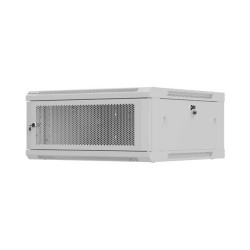 Lanberg Wall mounted installation cabinet 19" 4U 600X600 | WF01-6604-23S | Grey
