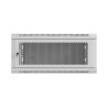 Lanberg Wall mounted installation cabinet 19" 4U 600X600 | WF01-6604-23S | Grey