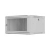 Lanberg Wall mounted installation cabinet 19" 9U 600X600 | WF01-6606-23S | Grey
