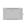 Lanberg Wall mounted installation cabinet 19" 9U 600X600 | WF01-6606-23S | Grey