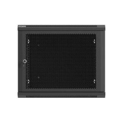 Lanberg Wall mounted installation cabinet 19" 9U 600X600 | WF01-6609-23B | Black