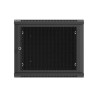 Lanberg Wall mounted installation cabinet 19" 9U 600X600 | WF01-6609-23B | Black