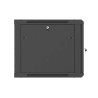 Lanberg Wall mounted installation cabinet 19" 9U 600X600 | WF01-6609-23B | Black