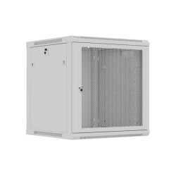 Lanberg Wall mounted installation cabinet 19" 12U 600X600 | WF01-6612-23S | Grey