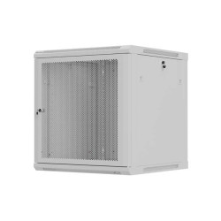Lanberg Wall mounted installation cabinet 19" 12U 600X600 | WF01-6612-23S | Grey
